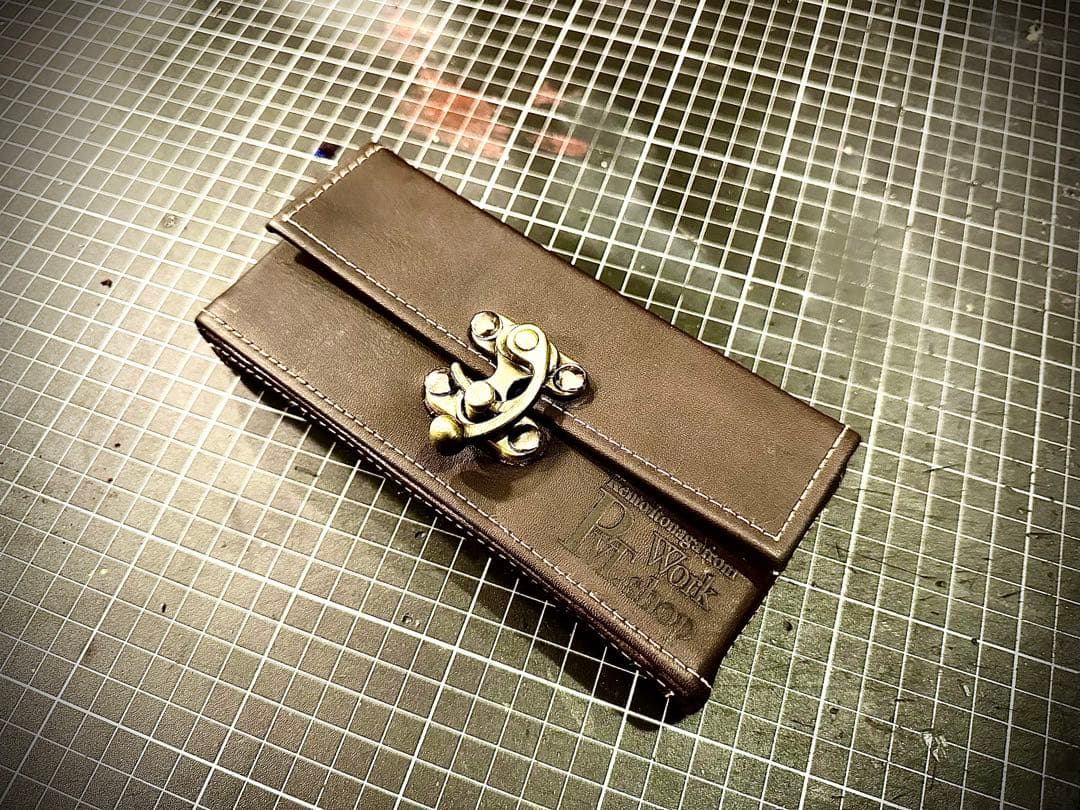 Pvt.Workshop 本革 マジシャン ケース 本革 極 デッキケース ダーク