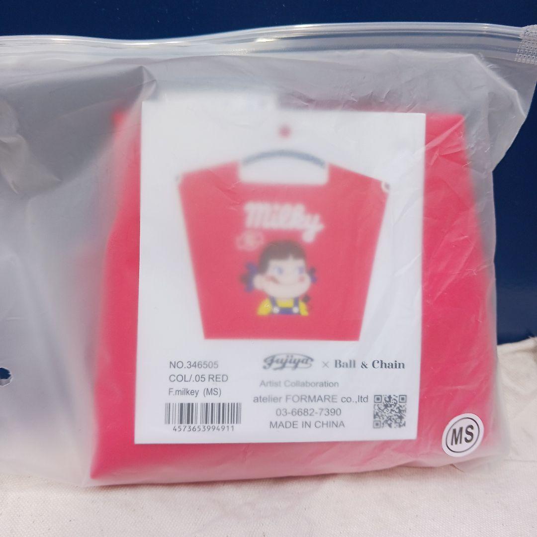 Ball&Chain×不二家 ペコちゃん ミルキー MSサイズ レッド 赤 - メルカリ