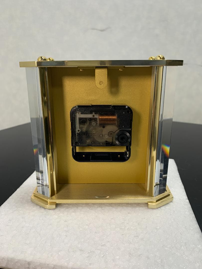 Y☆531 WAKO クリスタル置時計