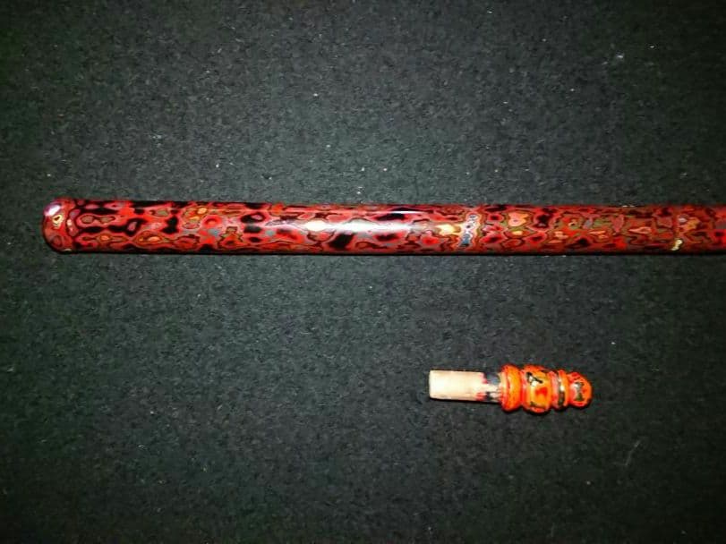 美品 希少 好古庵作『根来塗 香筒』共箱あり - メルカリ