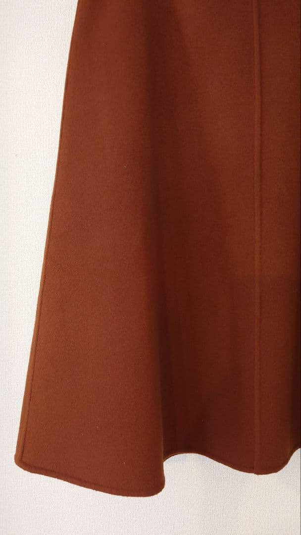 DAMACollection　ダーマコレクション　ウールスカート　ブラウン