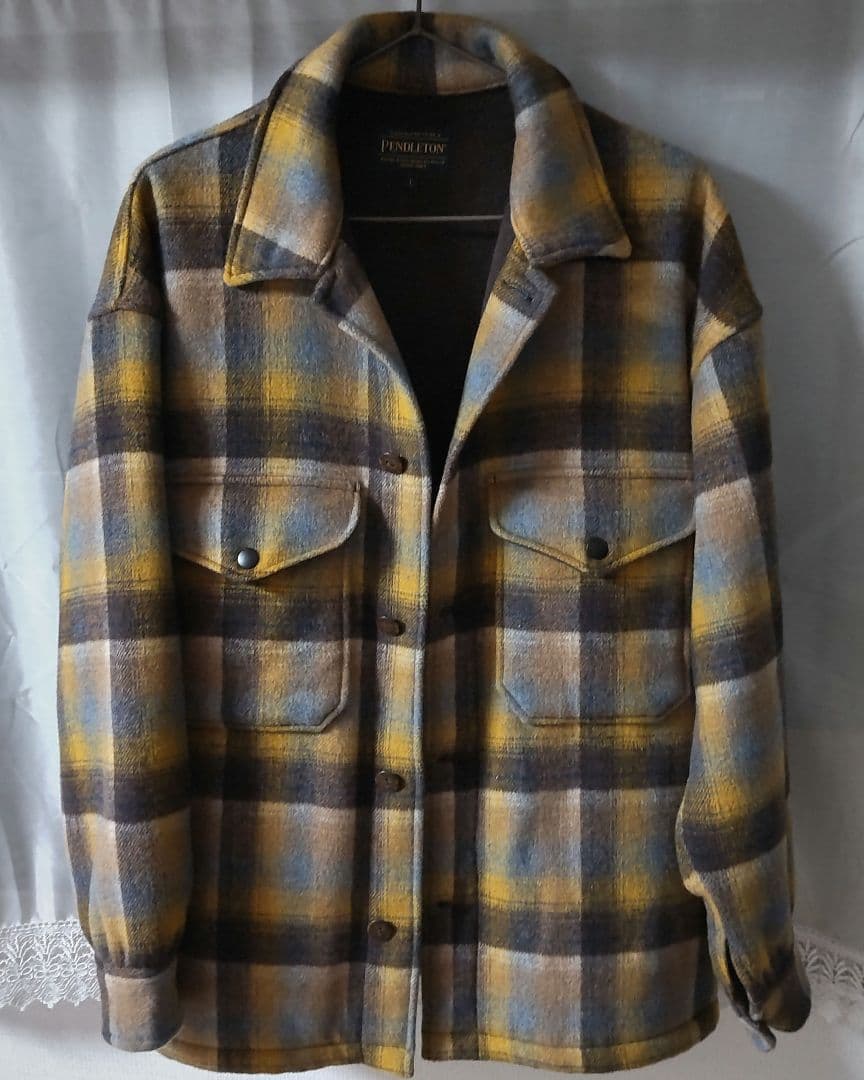 ペンドルトン　チェック　CPO　ジャケット
