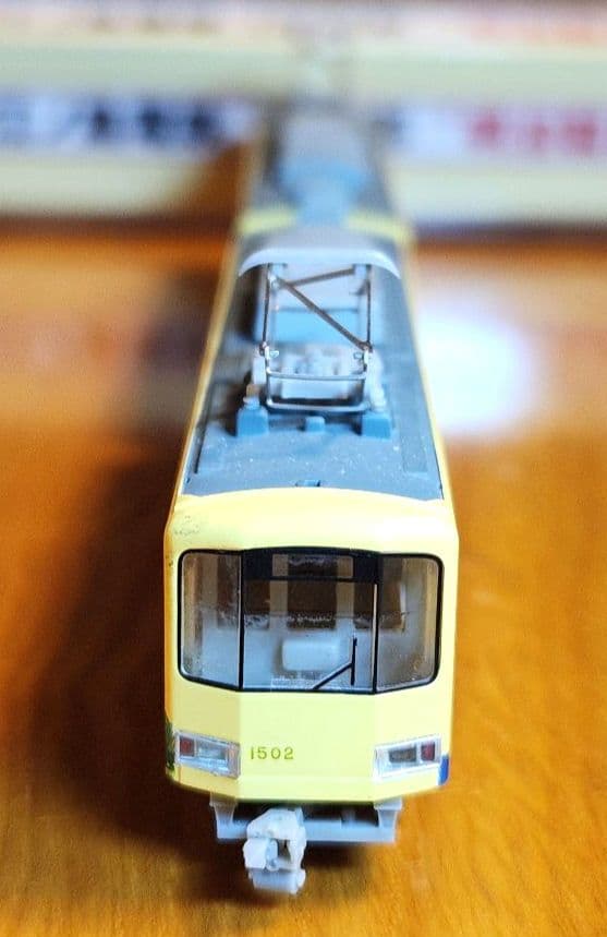 【動作確認済】MODEMO 江ノ電 1500形 明治製菓2004 M車 NT47