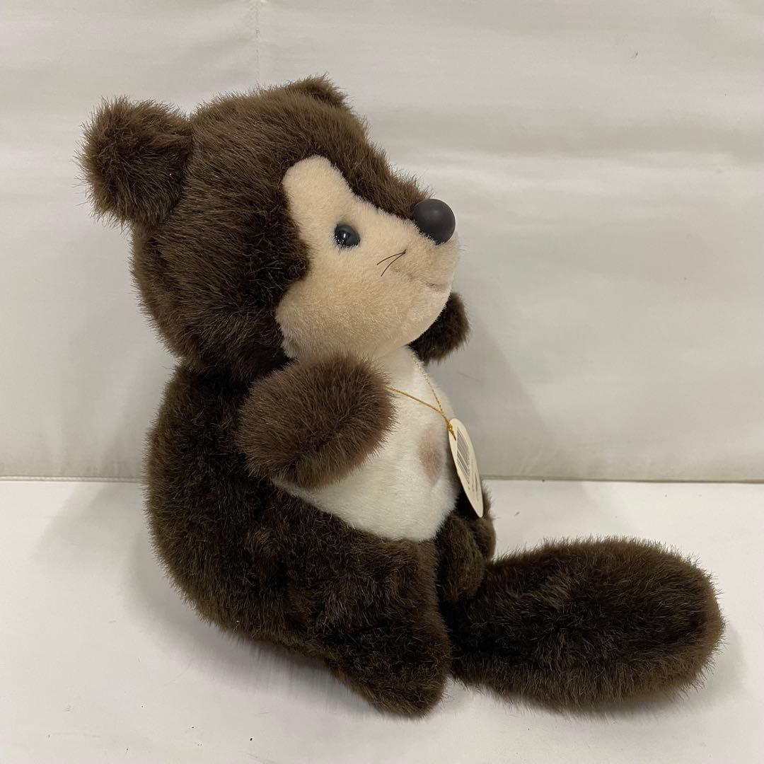 昭和レトロ たぬきのたま吉 ぬいぐるみ ヴィンテージ 当時物 ファースト社