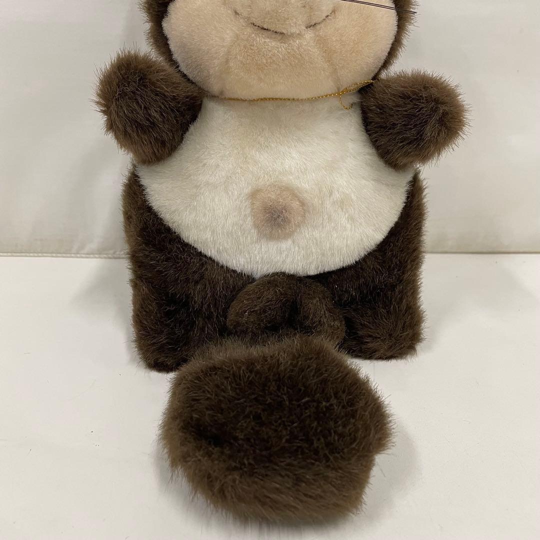 昭和レトロ たぬきのたま吉 ぬいぐるみ ヴィンテージ 当時物 ファースト社