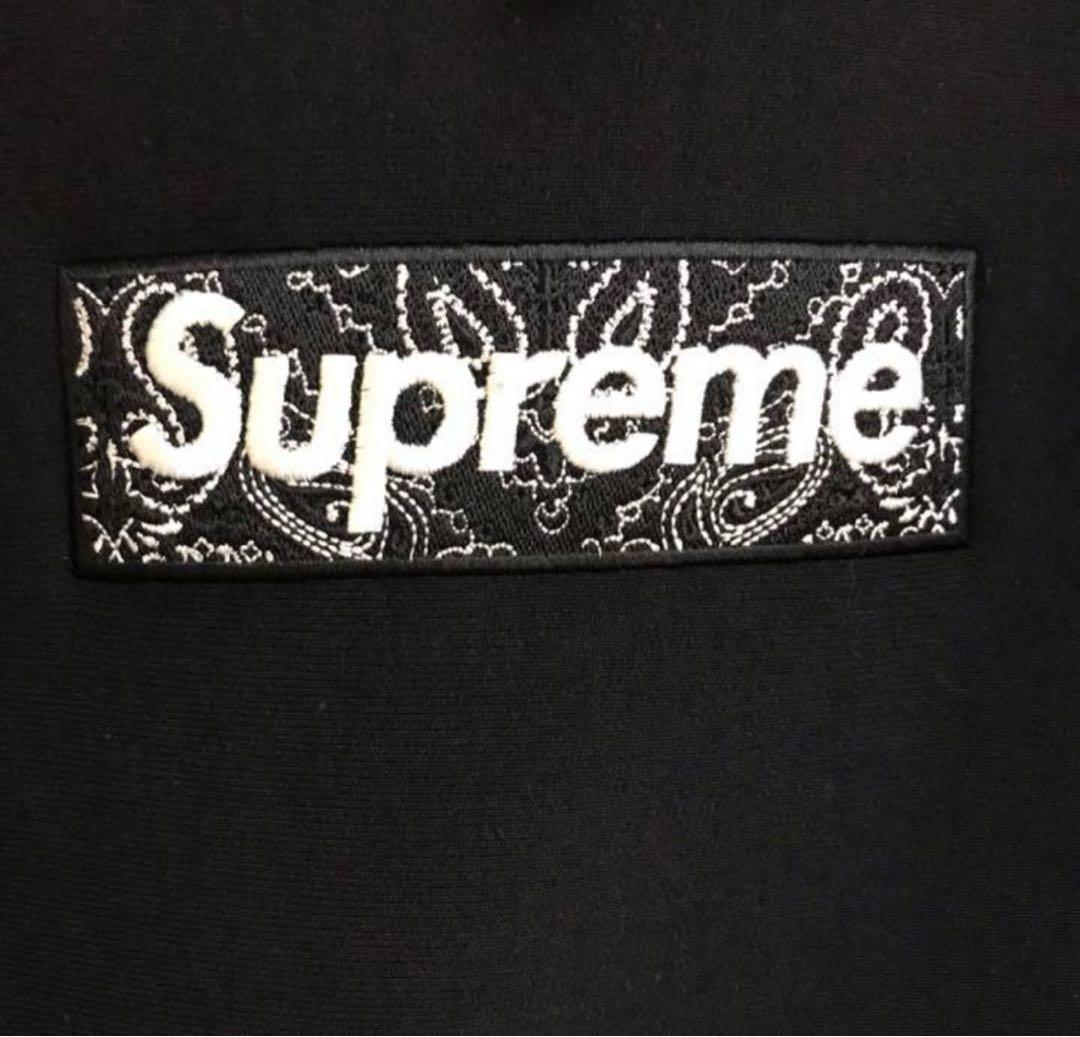 【野村周平着用】supreme bandana box logo hoodie
