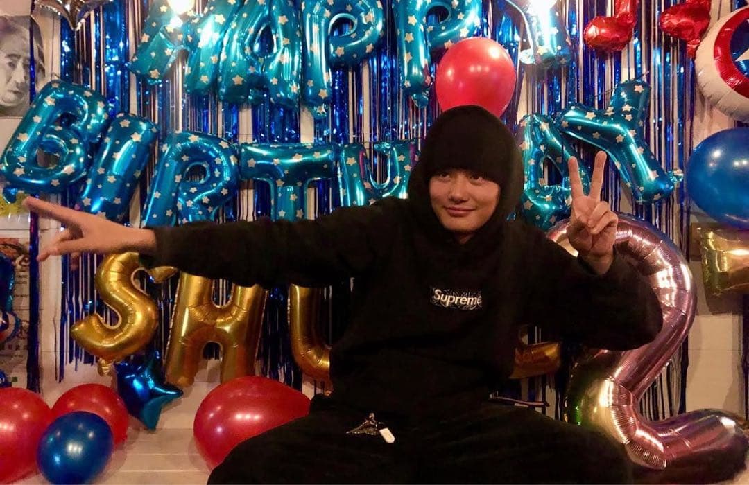 【野村周平着用】supreme bandana box logo hoodie