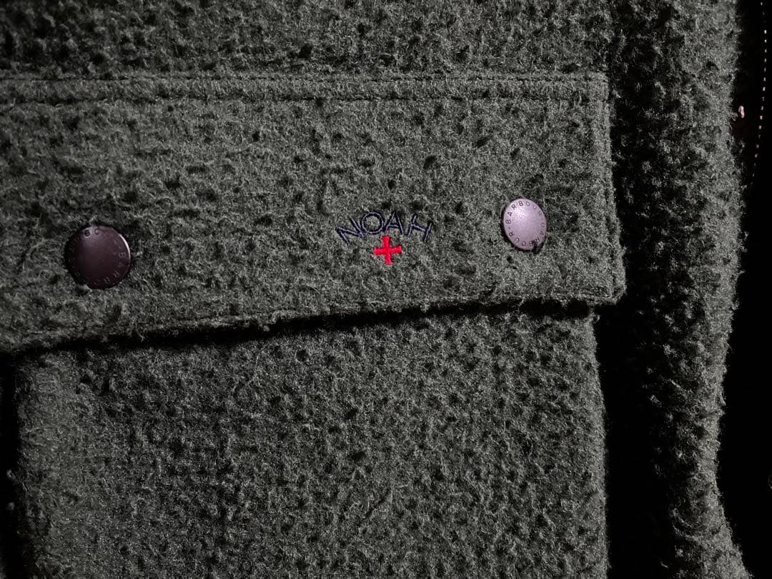 Noah x Barbour Wool Teddy Bedale Jacket - メルカリ