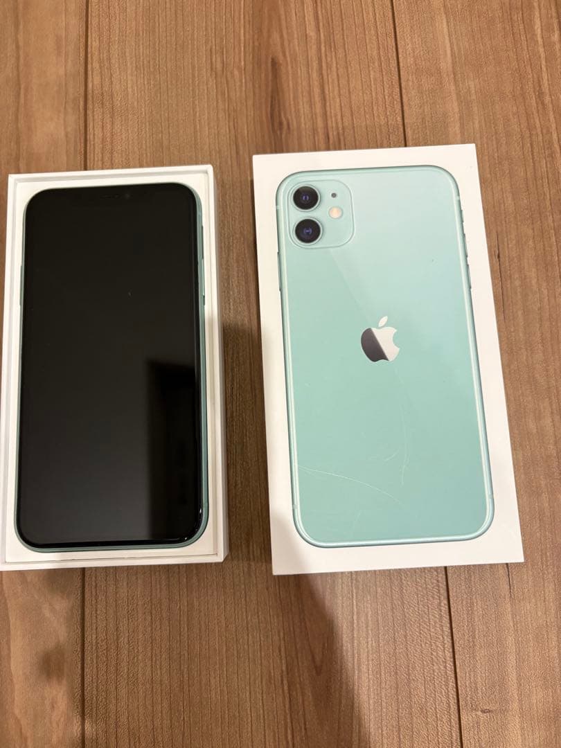iPhone11 ミントグリーン128GBジャンク品
