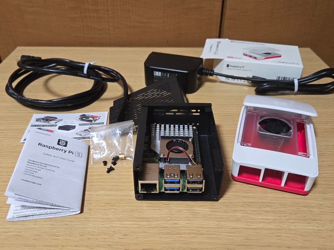 説明欄必読】Raspberry Pi 5 4GB スターターキット+追加購入品