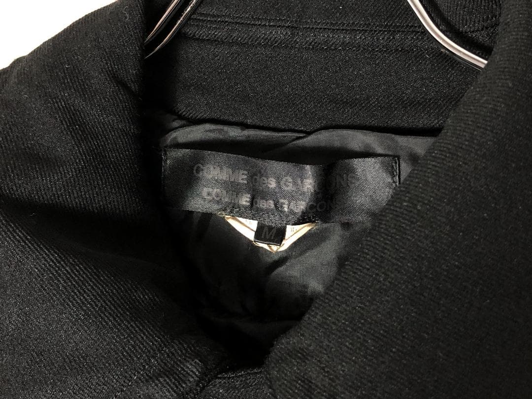 12aw comme des garcons 縮絨 コート 0-54-715