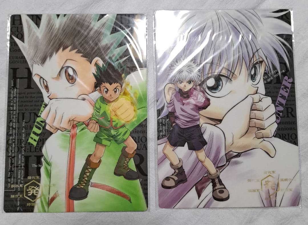 Amazon.co.jp: HUNTER×HUNTER クロロ ゴン ミニ下敷き ハンターハンタ