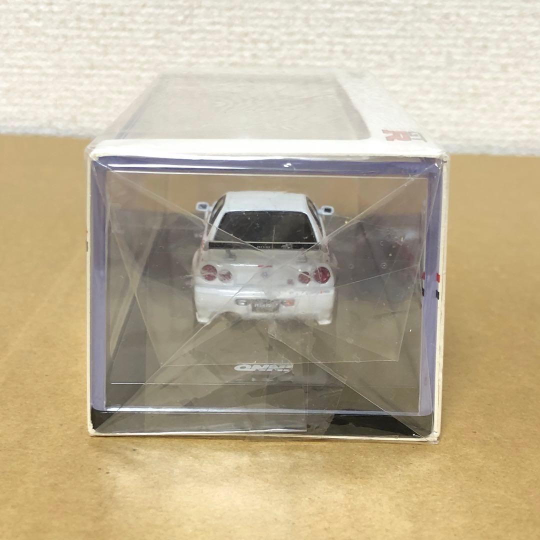 1/64 INNO64　日産スカイライン GT-R R34　ニスモ　ホワイト