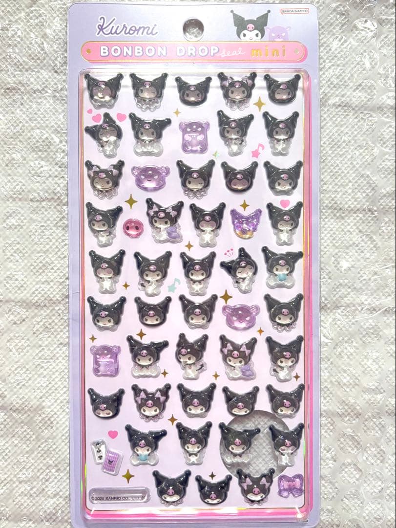 ボンボンドロップシール ミニ サンリオ 8枚セット