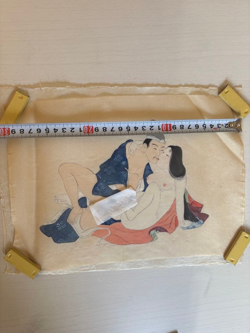 浮世絵 春画絹布