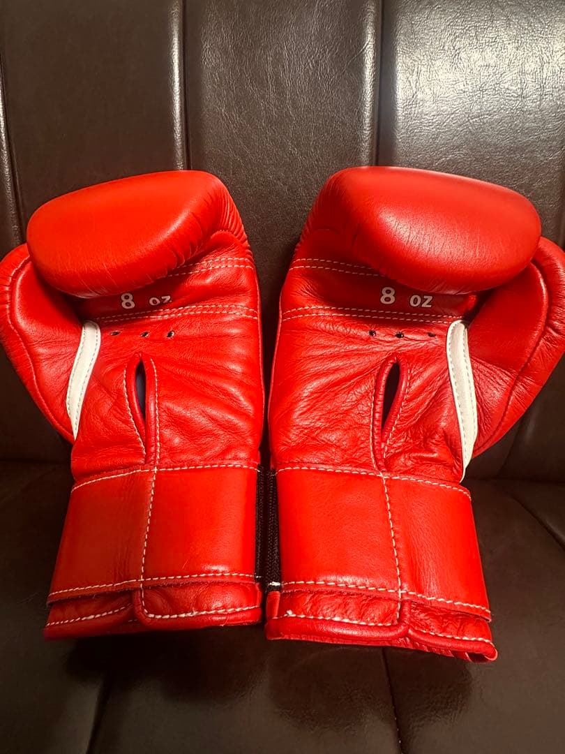 Winning ボクシンググローブ 8oz 赤
