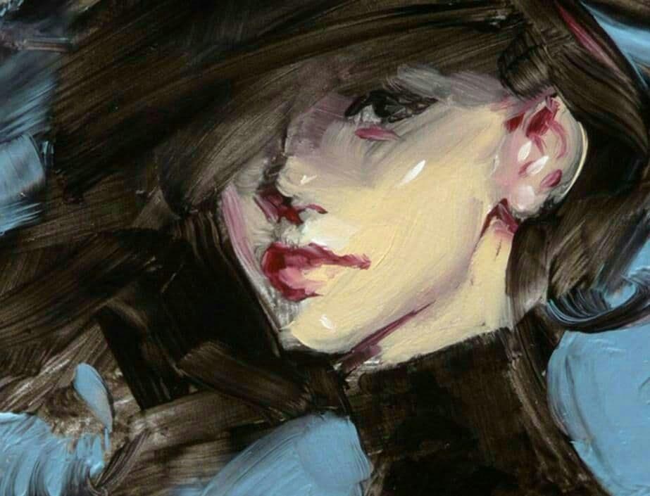 個人が手作りで絵を模造する レトロな油絵 創意絵画. 個人絵画.