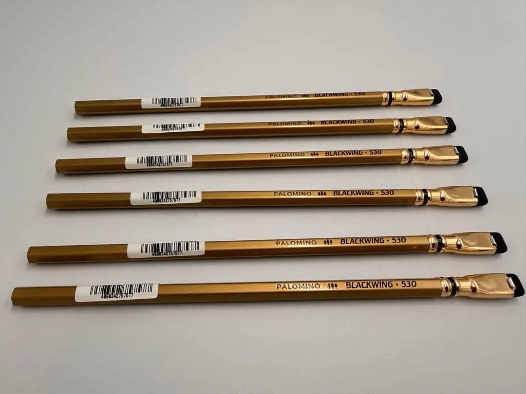 【限定・希少】パロミノ ブラックウィング 530 鉛筆 6本セット（新品）L