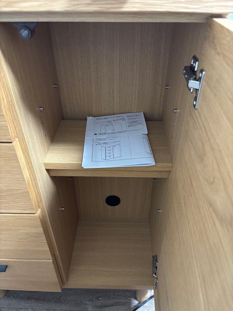 再値引き中】ISSEIKI社 リビングボード木製 北欧 - メルカリ