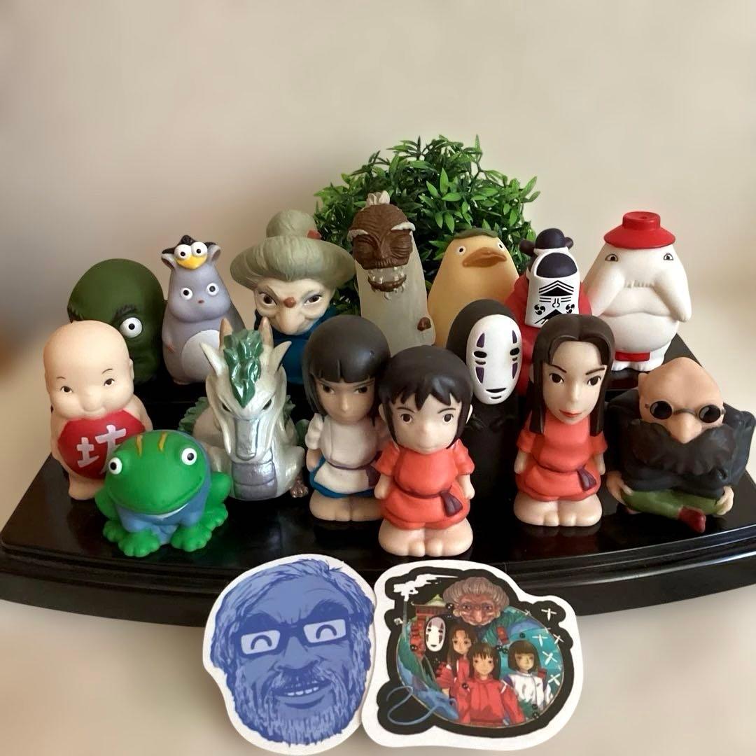 ジブリ 指人形 フィギュア 千と千尋の神隠し コンプリート15体 置物