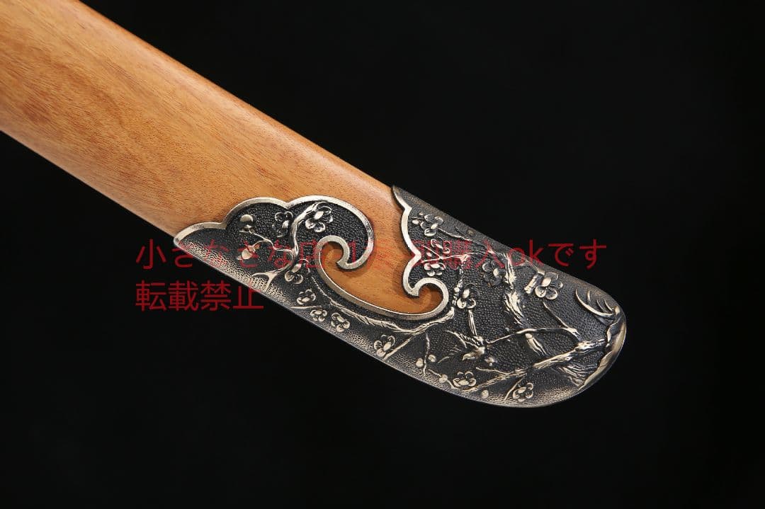梅清刀酸枝木紋鋼  古兵器 武具 刀装具 日本刀 模造刀 居合刀