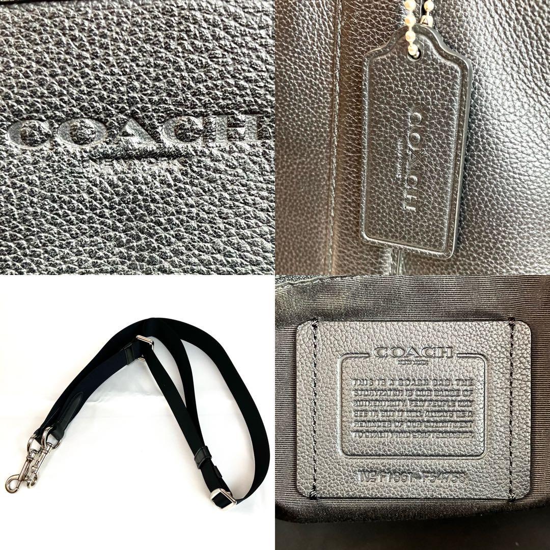 【美品】コーチ　メトロポリタン　ブリーフケース 2way A4 ブラック