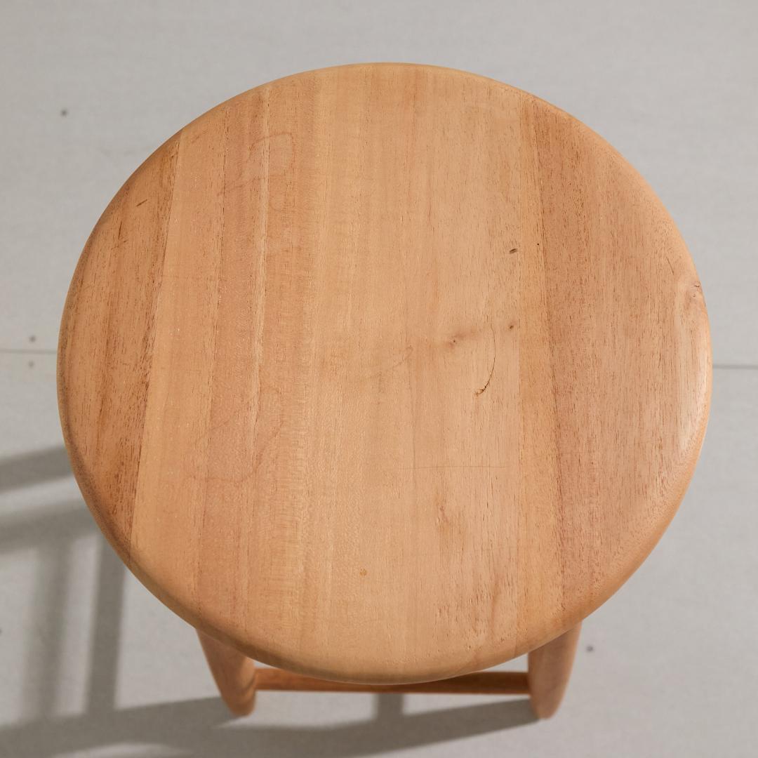 スツール　ハイスツール　天然木