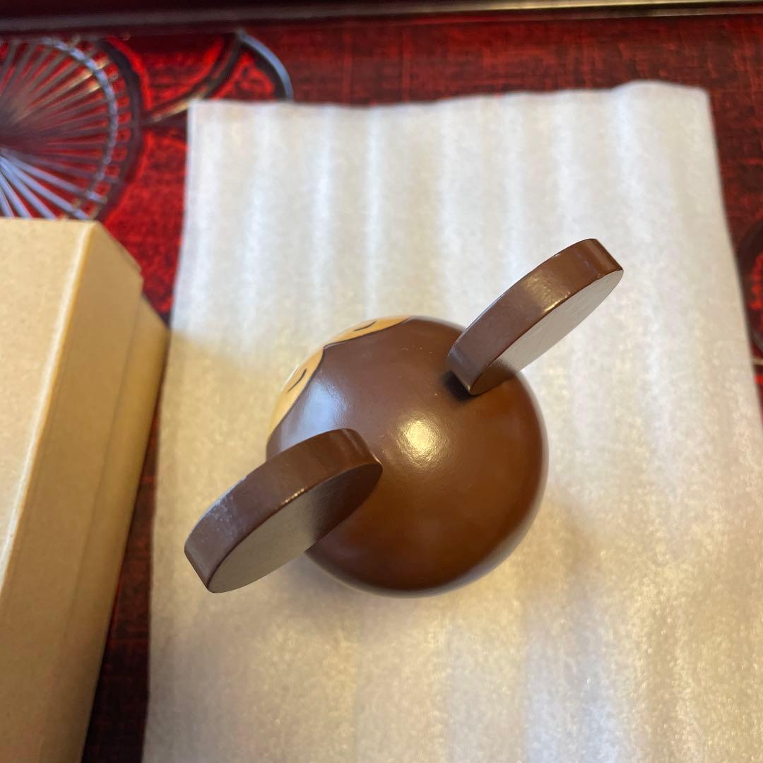 卯三郎こけし ブラウン ミッキー 茶色バージョン ディズニー レア