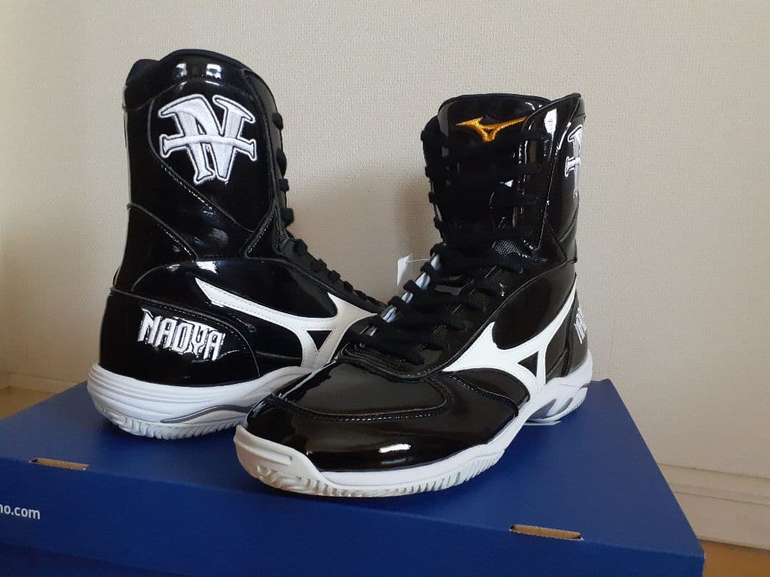 完売商品]井上尚弥ネリ戦MIZUNO製リングシューズ 完売商品]井上尚弥ネリ戦