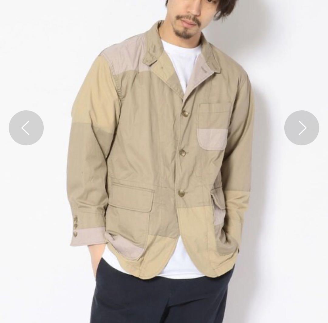 Engineered Garmentsジャケット パッチワークデザイン M