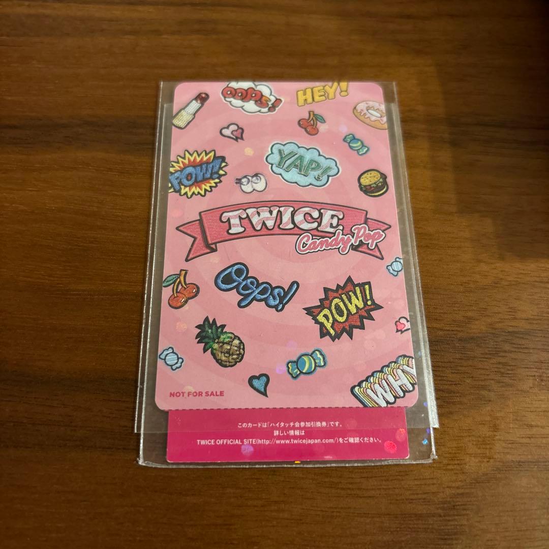 twice candy pop サナ ハイタッチトレカ - メルカリ