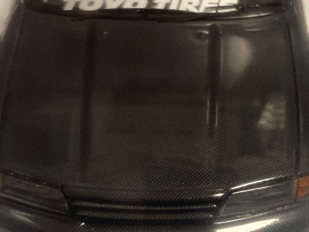 【美品】1/43 Garage Active Full carbon-R