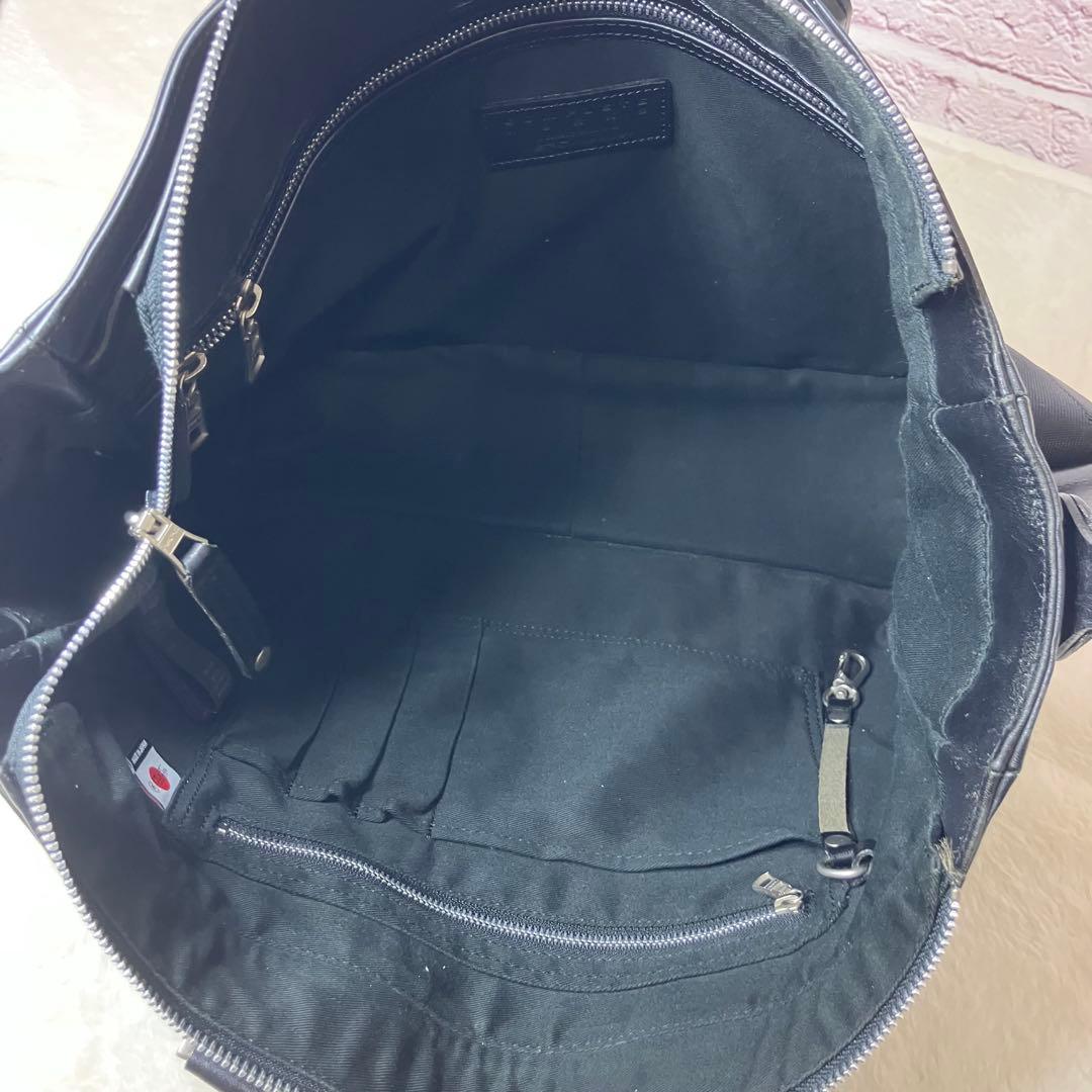 マスターピース✨GLOSS コレクターズ 黒 2way 牛革 ビジネスバッグ