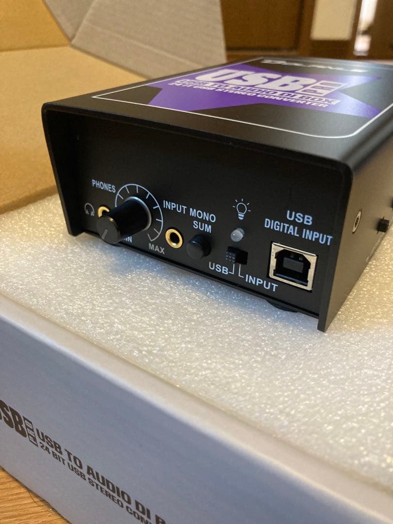 【宅録/ライブ対応】USB→XLR DI｜Radial代替