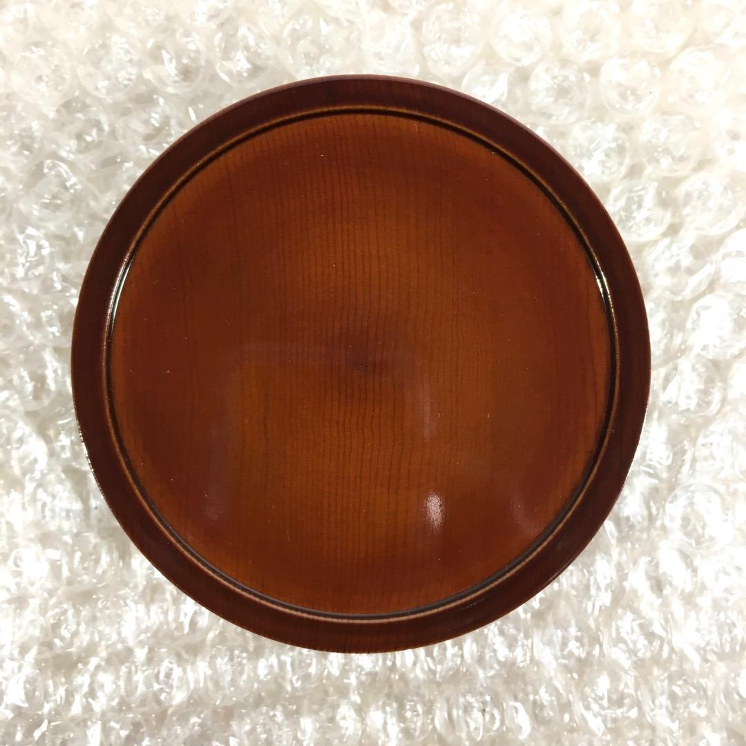 [三代目春斉] 前端春斉 溜檜木 鳳凰蒔絵円相香合 茶道具 杉浦澄子 伝統漆芸