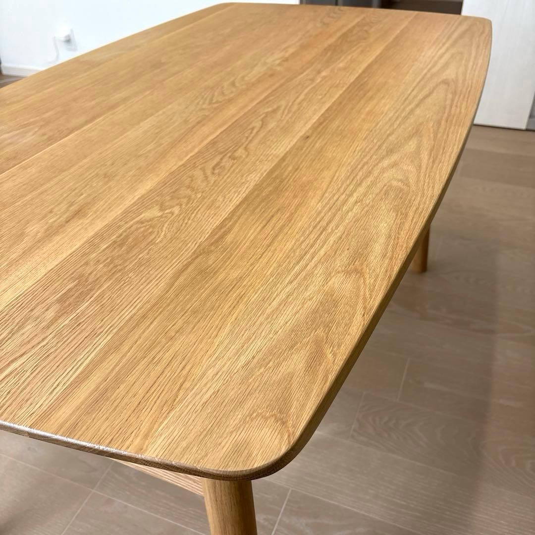 【キズなし・美品】unicoウニコ SOLKソルク ダイニングテーブルW1400