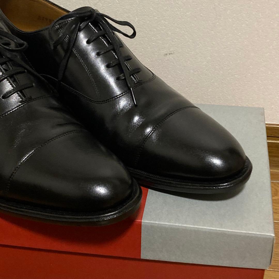 【美品】リーガル01DR ストレートチップ 26.5 ヒール交換済ハイリフト仕様