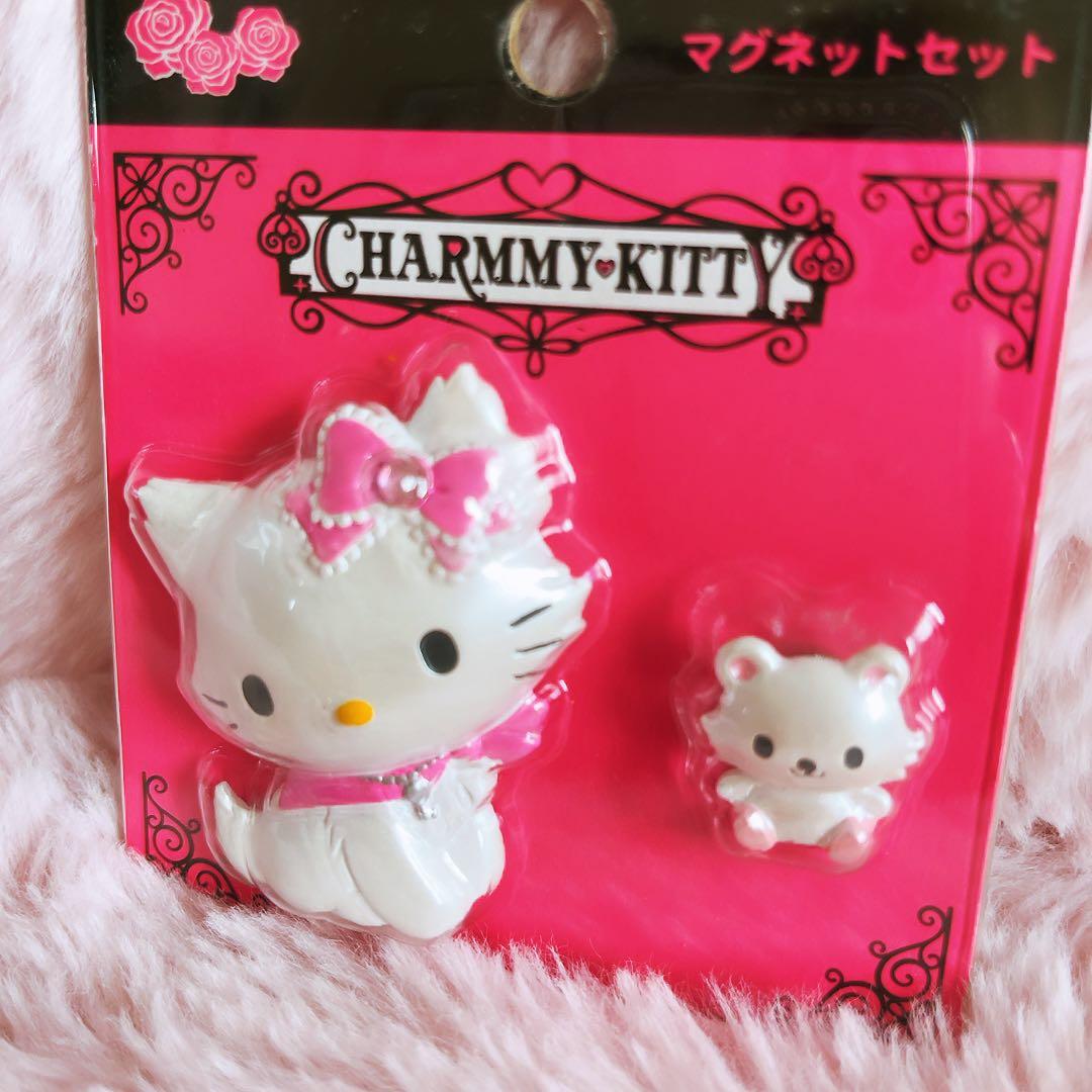 希少レア チャーミーキティ シュガー マグネットセット 2005 平成