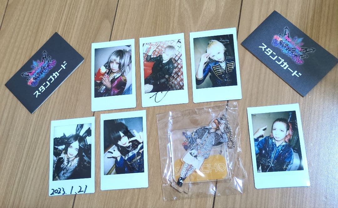 グラビティ 六 myu 宏祐 チェキ アクスタ スタンプカード サイン