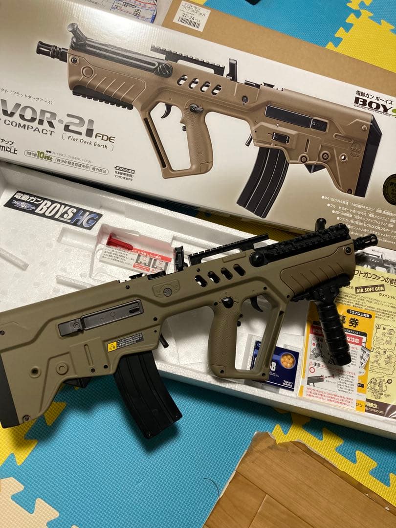 新古品)東京マルイ)TAVOR 21 FDE COMPACT 電動ガン