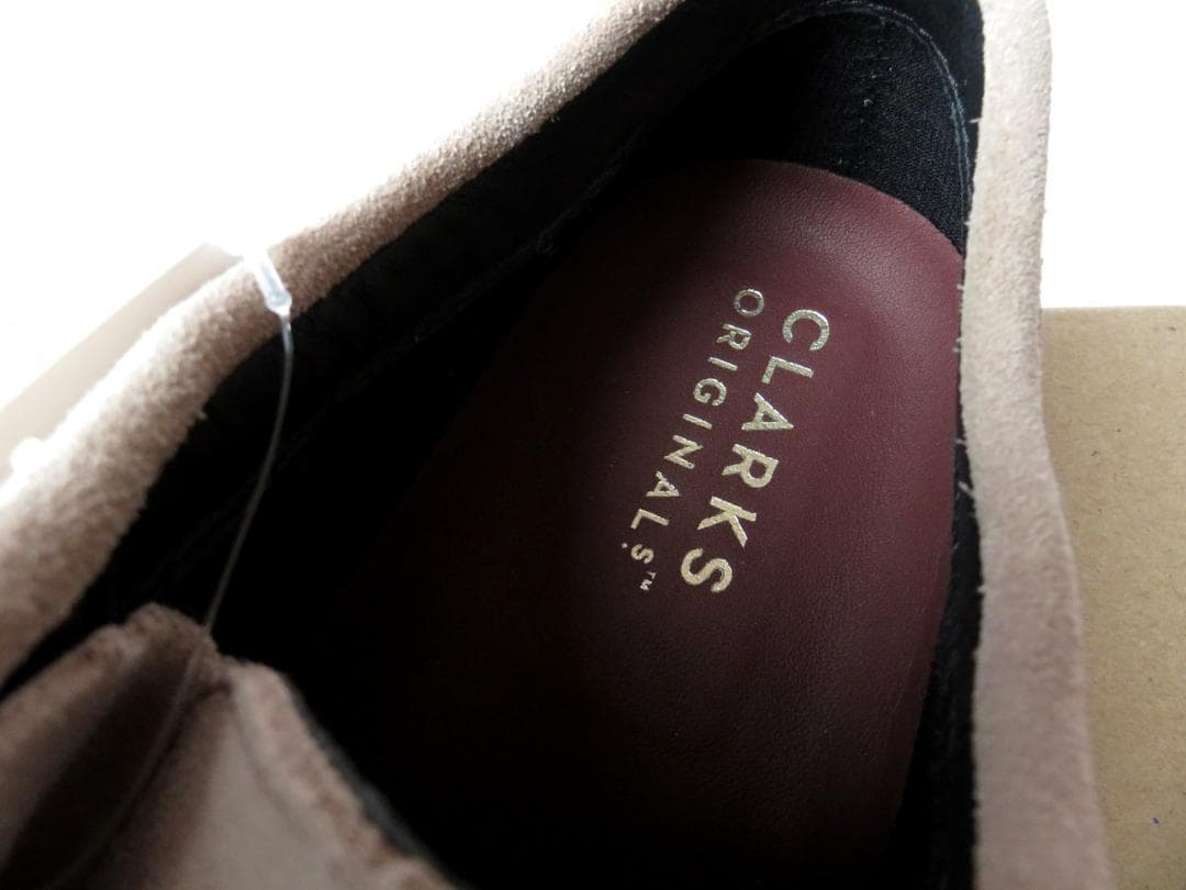 クラークス ワラビー GTX サンド UK7.5 ゴアテックス 防水 ビブラム