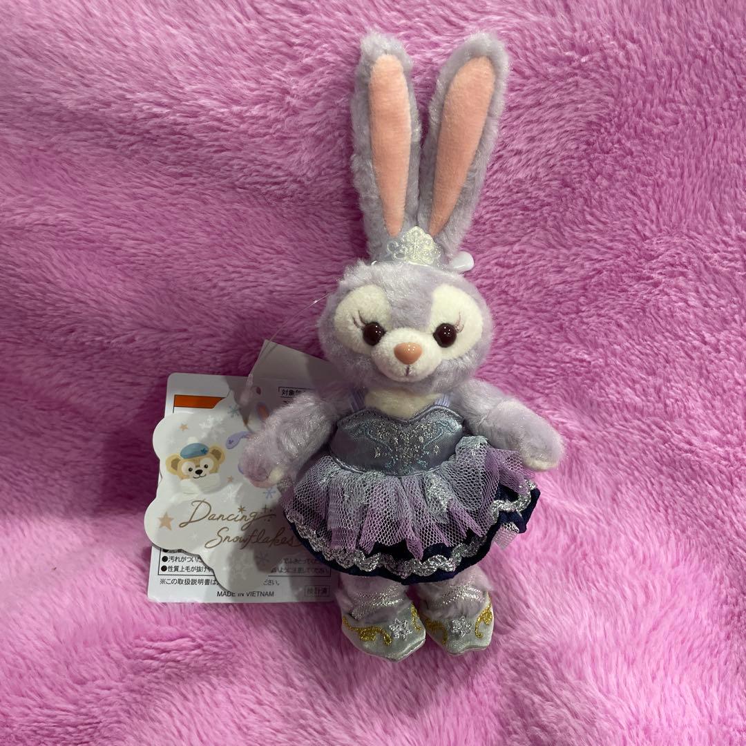 ダンシングスノーフレークス　ダッフィー　ステラルー　リーナベル　ぬいぐるみバッジ