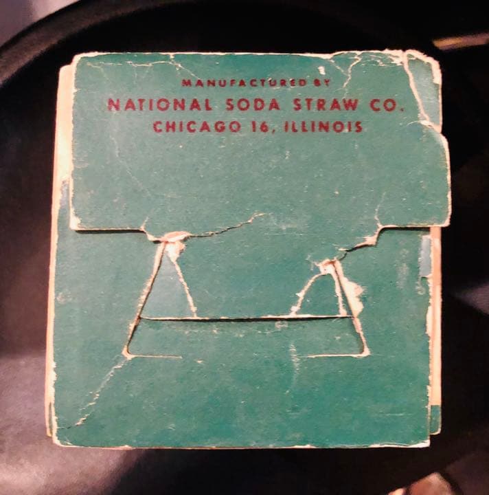 今から80年前のコーラ純正1940s CocaCola紙ストロー