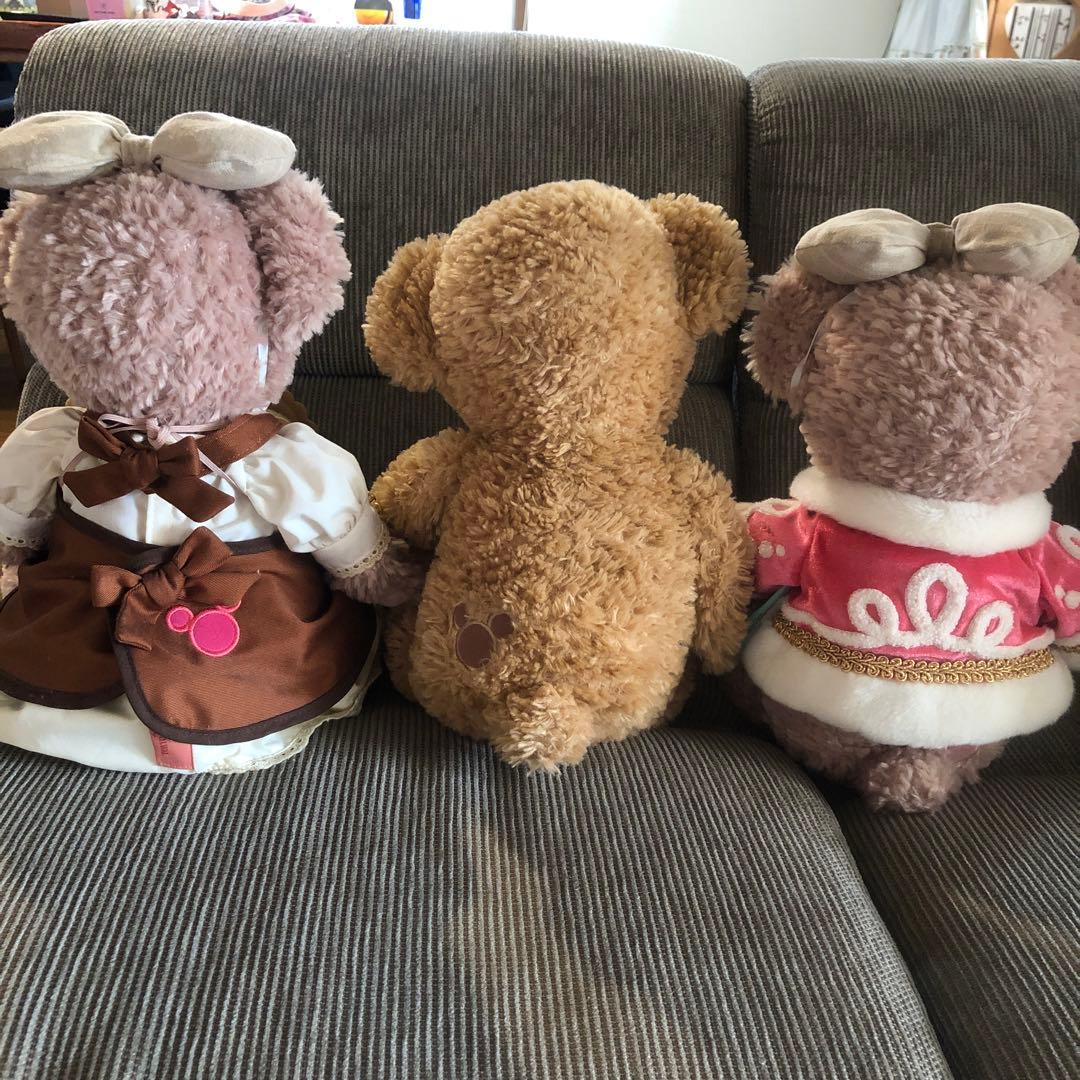 ディズニーオリジナル　　ダッフィー　シェリーメイ　3体