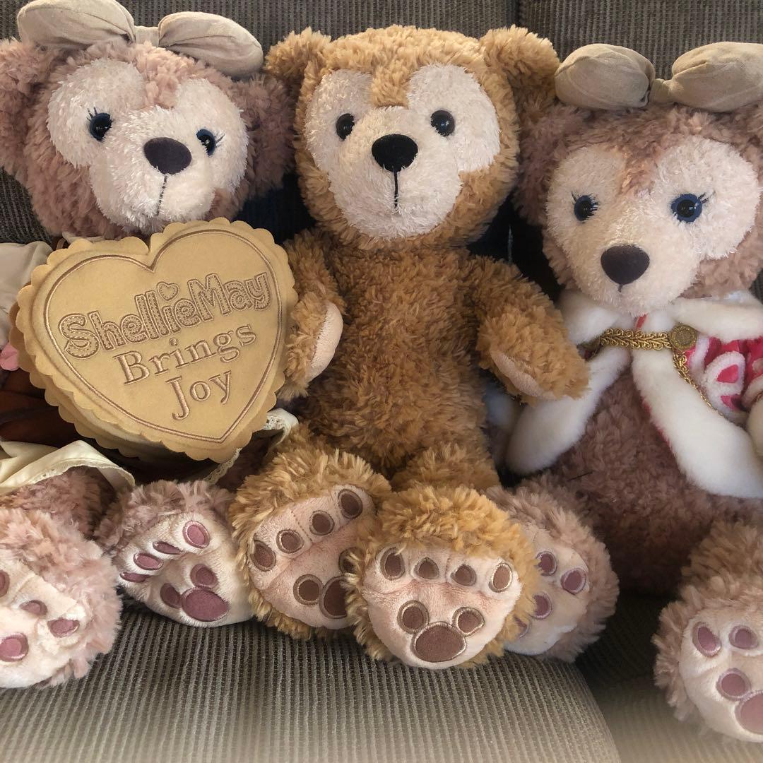 ディズニーオリジナル　　ダッフィー　シェリーメイ　3体