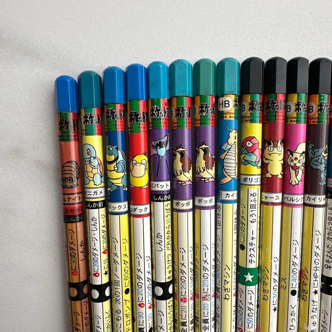 ポケモン バトエン バトル鉛筆 バトルえんぴつ（初代）24本セット