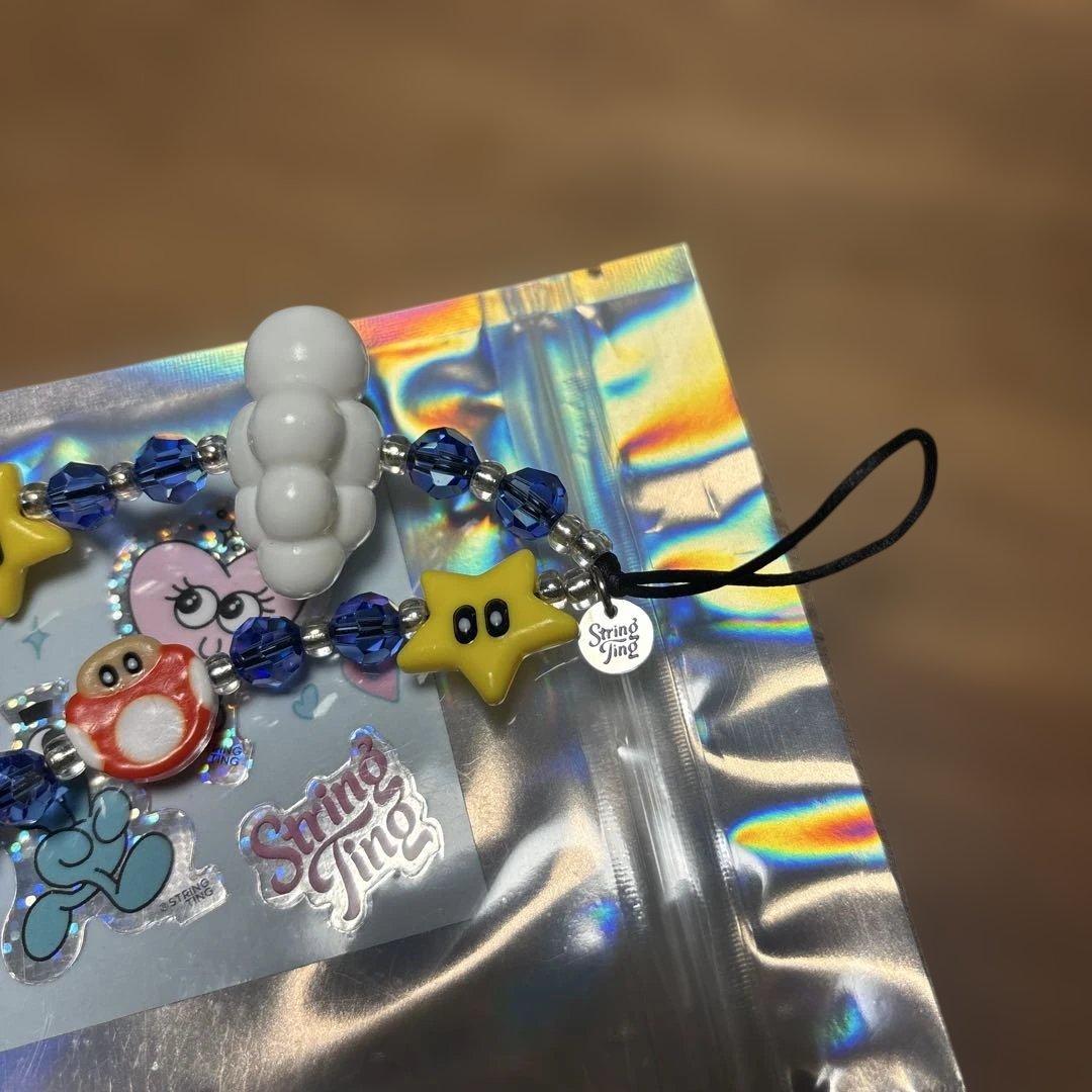 string ting ストリングティング ストラップ マリオ - メルカリ