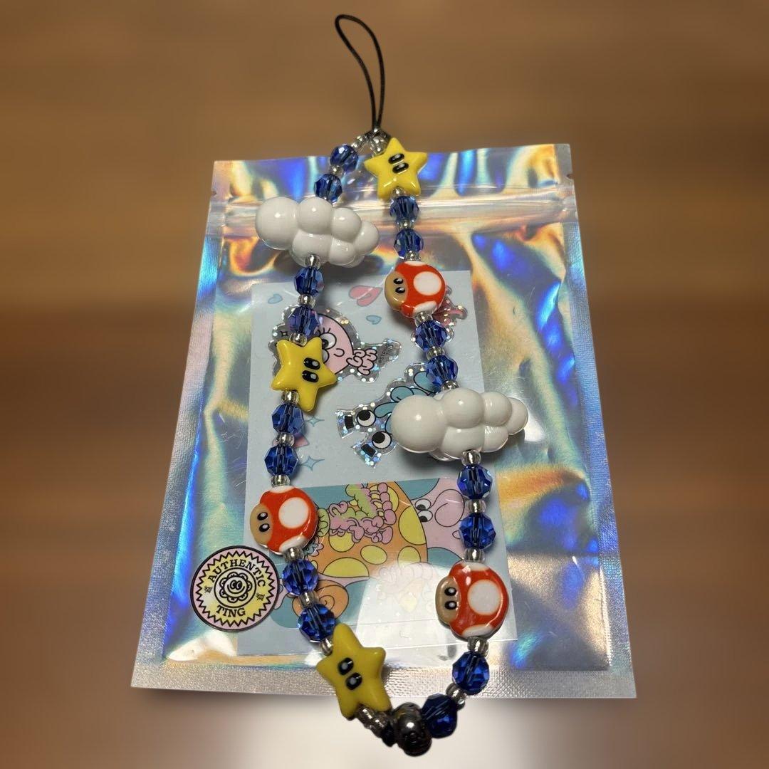 string ting ストリングティング ストラップ マリオ - メルカリ