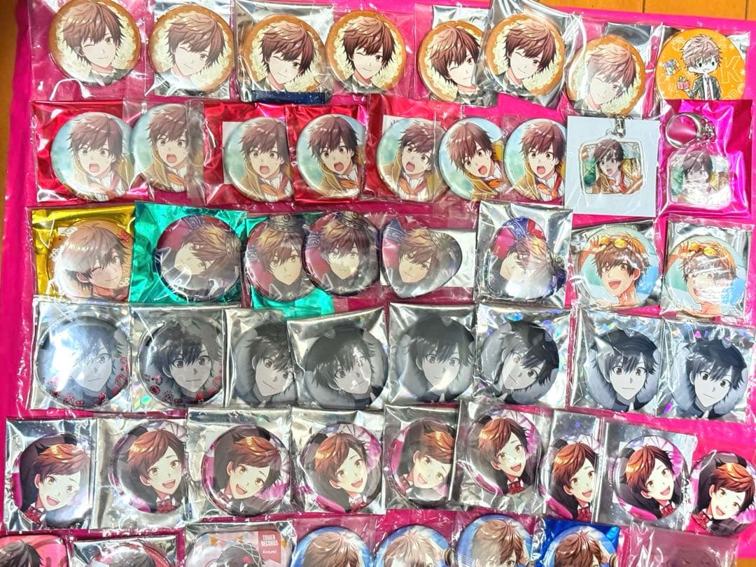 値下げ相談可能】オンエア！ 鳥羽霞 缶バッジ ブロマイド しおり アクスタ