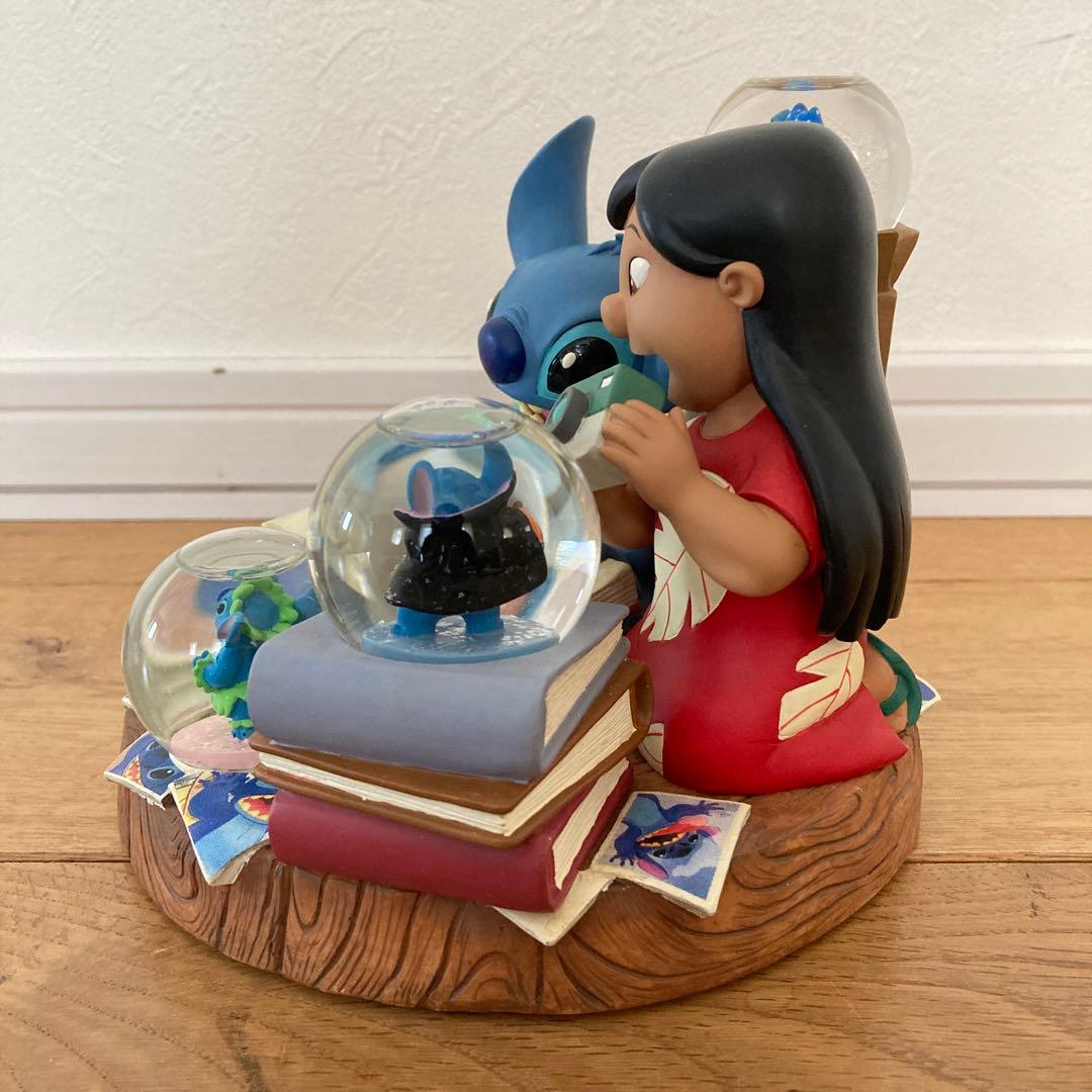 ☆レア☆ リロ＆スティッチ スノードーム ディズニーオークション限定